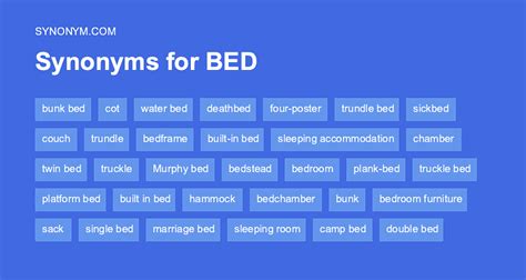 bed synonym